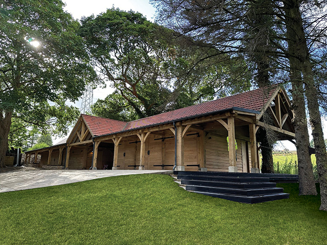 bespoke oak framed garages and outbuildings from yourkshire