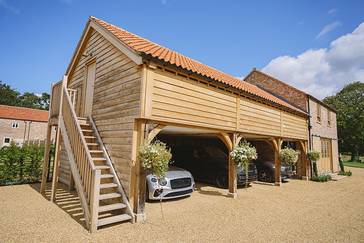 bespoke oak framed garages and outbuildings from yourkshire